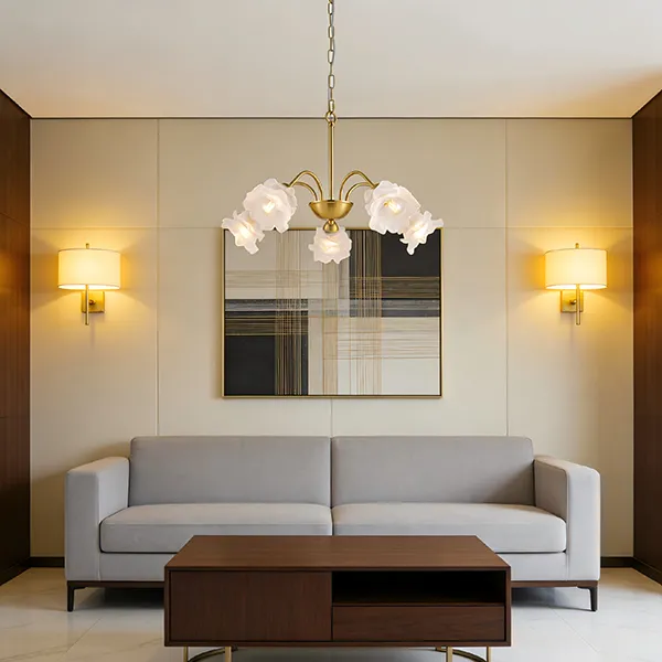 Chandeliers modernoen abantailak